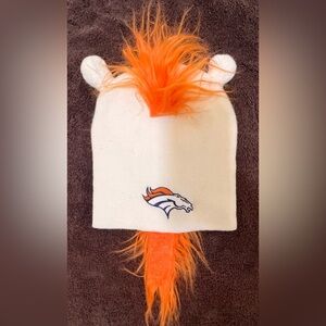 Denver Broncos Limited Edition “Miles Mane” adult unisex beanie. One size.